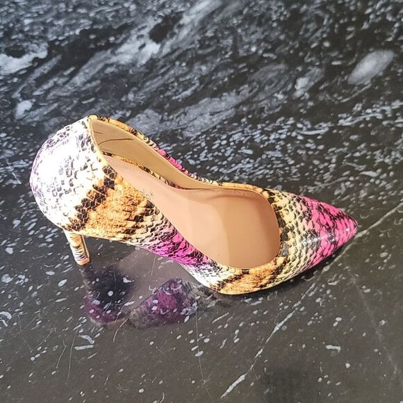 BRAND NEW SHOEDAZZLE STYLISH  MULTICOLOR STILETTO HEELS PUMP - Picture 6 of 16